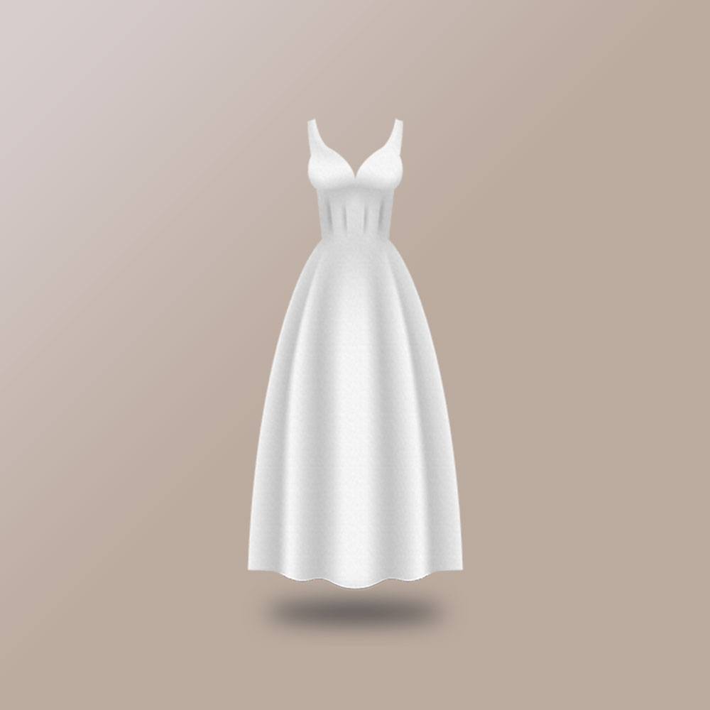 A-line wedding dress